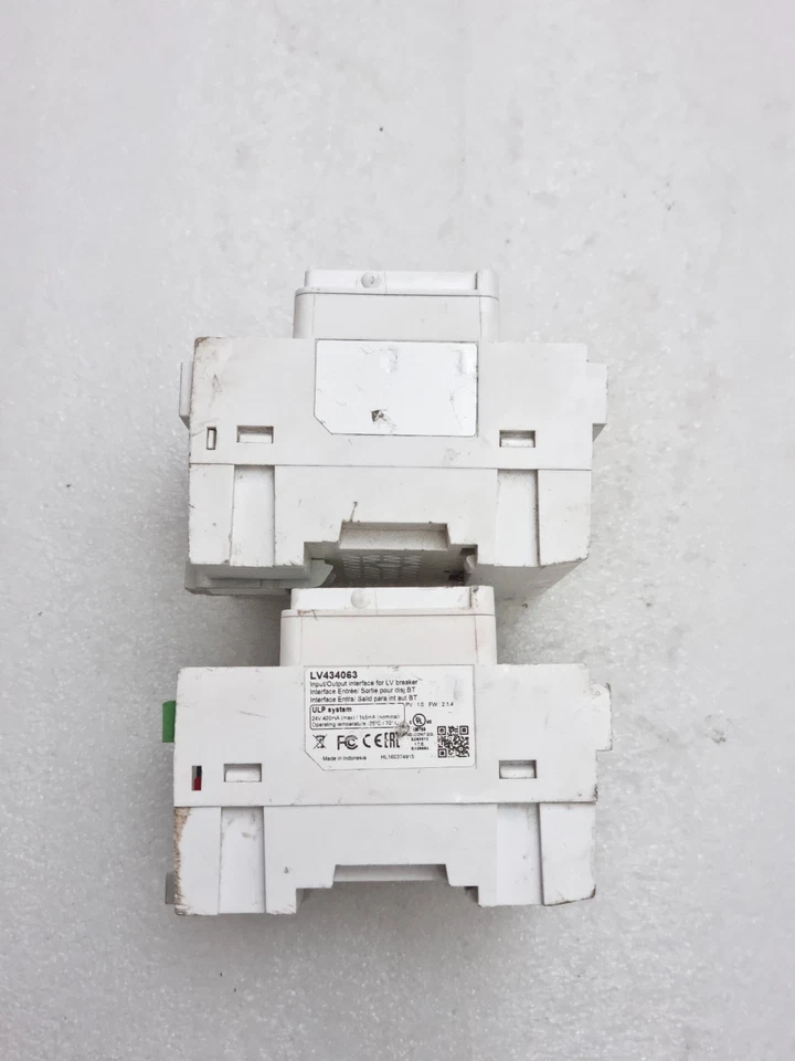 Lot of 2 Pcs Schneider Electric LV434063 Input/Output Interface for LV Breaker